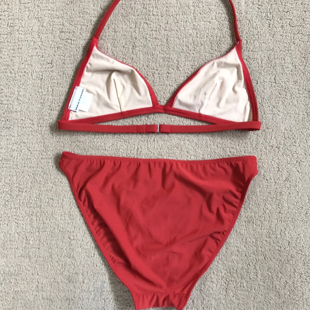 Robin Piccone Two Piece Bikini Rust Color - image 2
